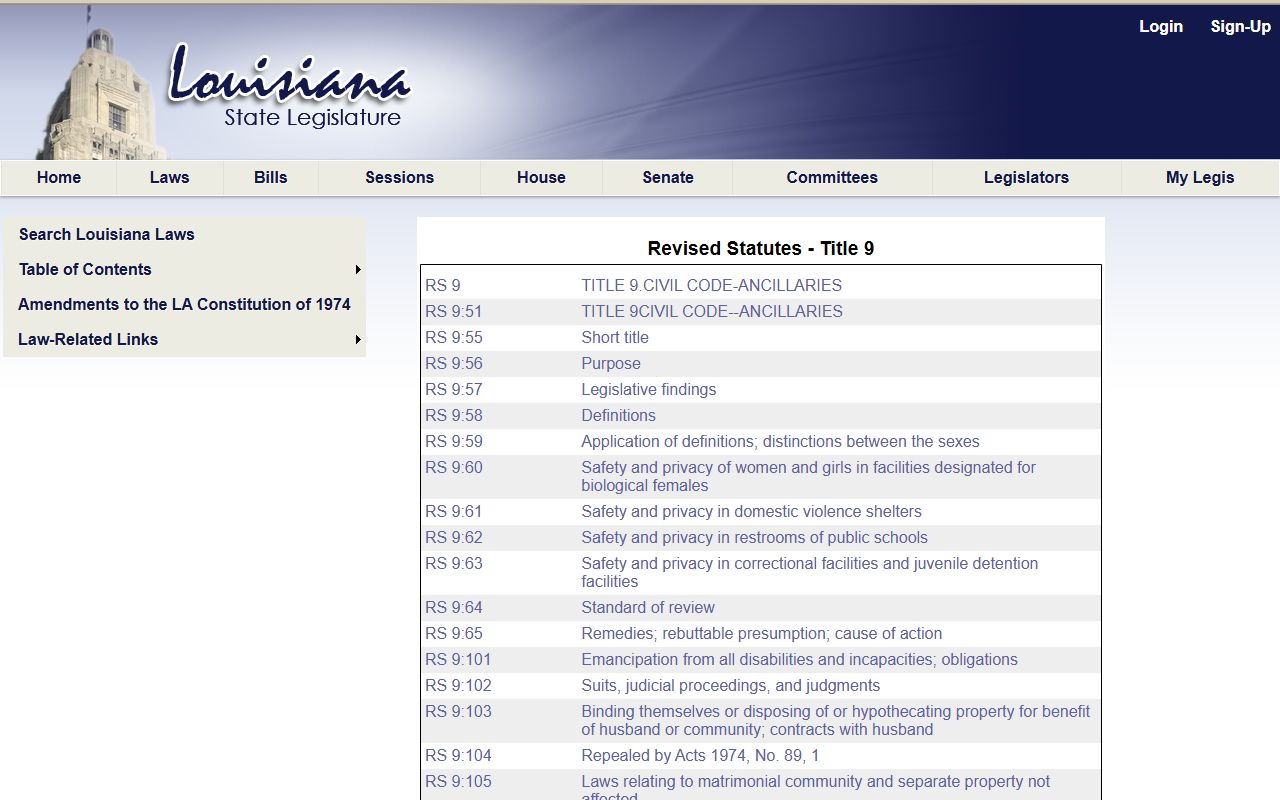 St. Bernard Parish marriage records Louisiana marriage license statutes